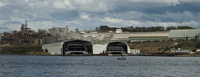 Catamaran Shipbuilding Operation
