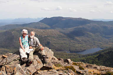 Gary and Dona on Summit of Mt. Rufus