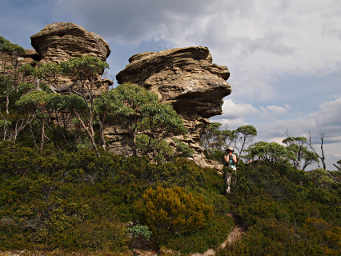 View of Boulders from Below