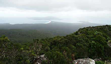 Looking South from the Summit of Mt. Maria
