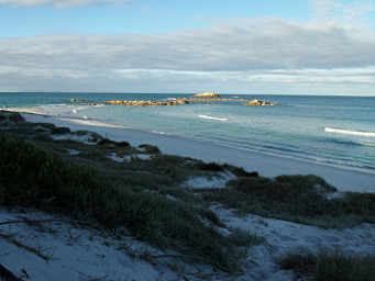 Evening on the beach