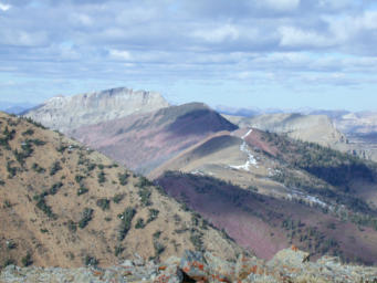 Northern Scapegoat Massif from Mt. Evans false summit
