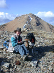 Dona and Max on Mt. Evans false Summit